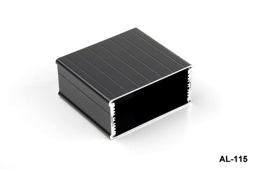 [AL-115-100-0-0-C-0] Conjunto de caixas de perfil de alumínio AL-115